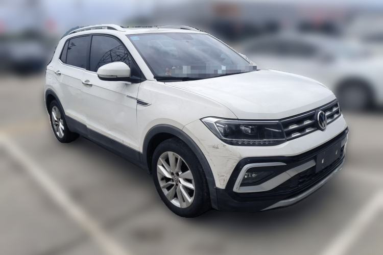 Used Volkswagen T-Cross 2020 280TSI DSG Comfort Edition Front Right 45 Deg