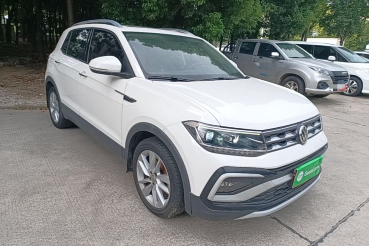 Used Volkswagen T-Cross 2020 280TSI DSG Comfort Edition Front Right 45 Deg