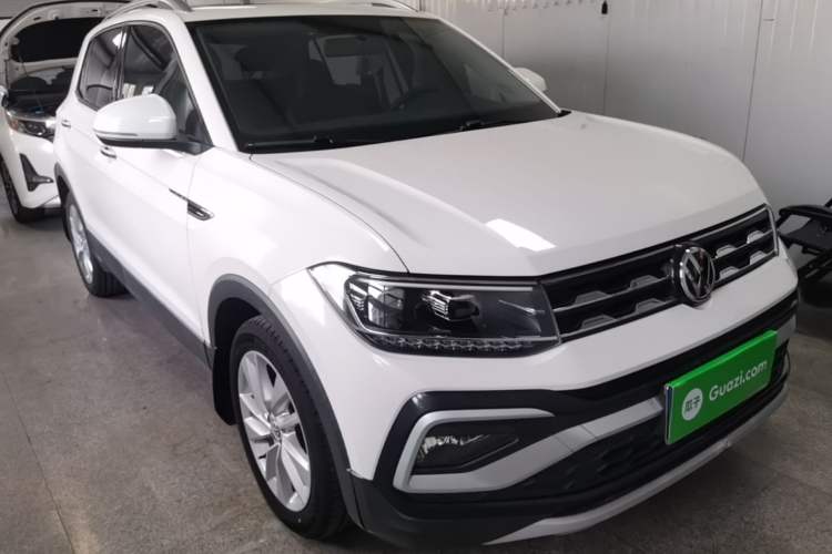 Used Volkswagen T-Cross 2020 280TSI DSG Comfort Edition Front Right 45 Deg