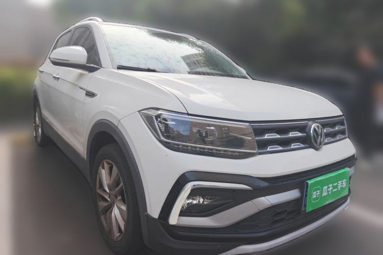 Used Volkswagen T-Cross 2020 1.5L Automatic Comfort Edition Front Right 45 Deg