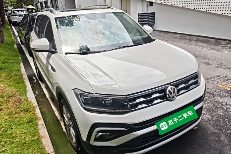 Used Volkswagen T-Cross 2020 280TSI DSG Comfort Edition Front Right 45 Deg