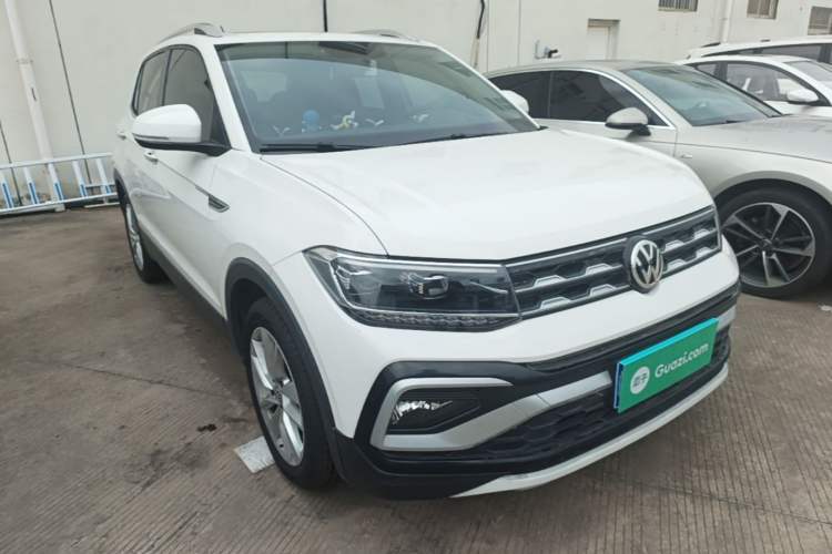 Used Volkswagen T-Cross 2020 1.5L Automatic Comfort Edition Front Right 45 Deg