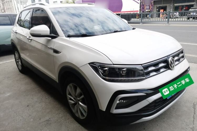 Used Volkswagen T-Cross 2020 280TSI DSG Comfort Edition Front Right 45 Deg