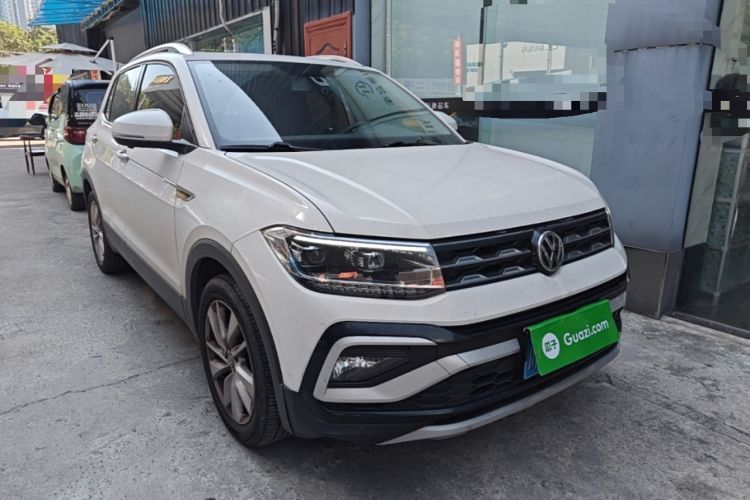Used Volkswagen T-Cross 2020 280TSI DSG Comfort Edition Front Right 45 Deg