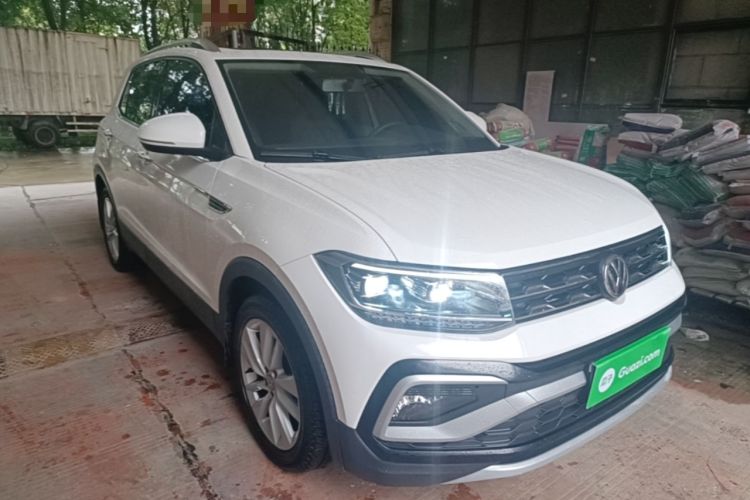 Used Volkswagen T-Cross 2020 280TSI DSG Comfort Edition Front Right 45 Deg