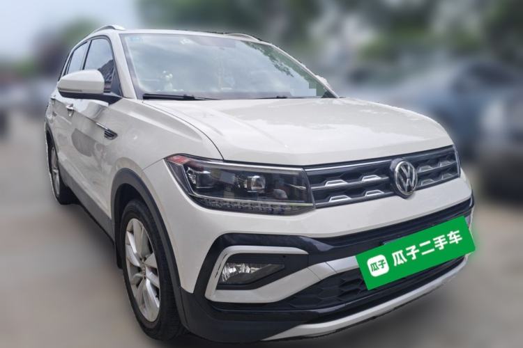 Used Volkswagen T-Cross 2020 280TSI DSG Comfort Edition Front Right 45 Deg