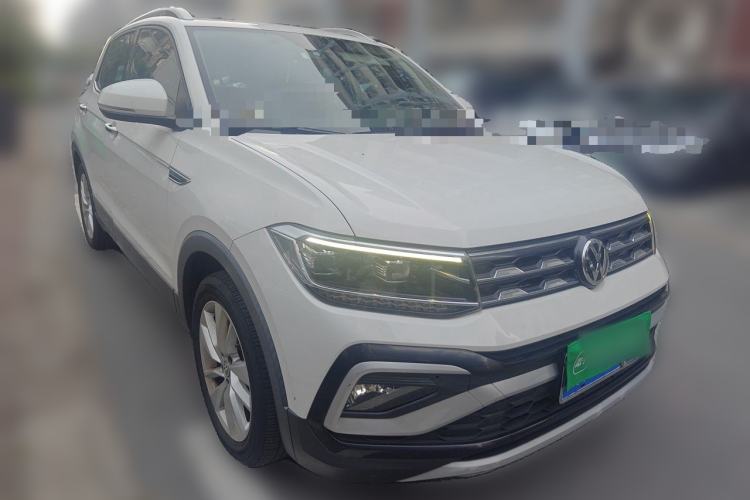 Used Volkswagen T-Cross 2020 1.5L Automatic Comfort Edition Front Right 45 Deg