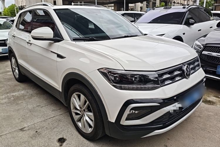 Used Volkswagen T-Cross 2020 1.5L Automatic Comfort Edition Front Right 45 Deg