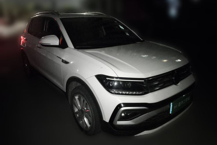 Used Volkswagen T-Cross 2020 1.5L Automatic Comfort Edition Front Right 45 Deg