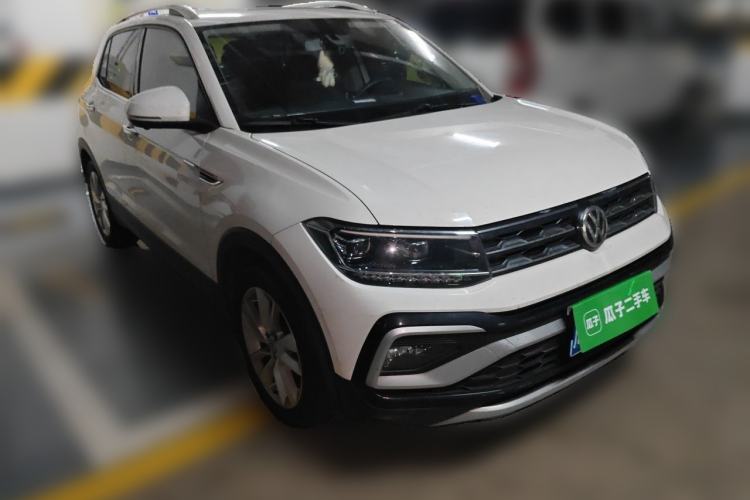 Used Volkswagen T-Cross 2020 280TSI DSG Comfort Edition Front Right 45 Deg
