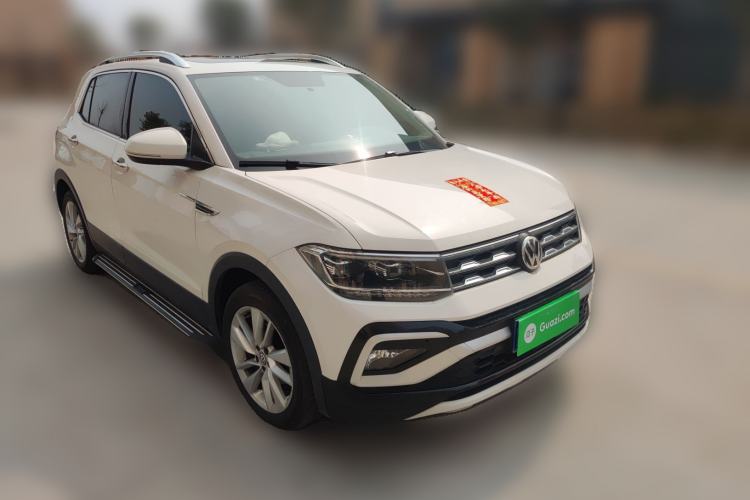 Used Volkswagen T-Cross 2020 280TSI DSG Comfort Edition Front Right 45 Deg