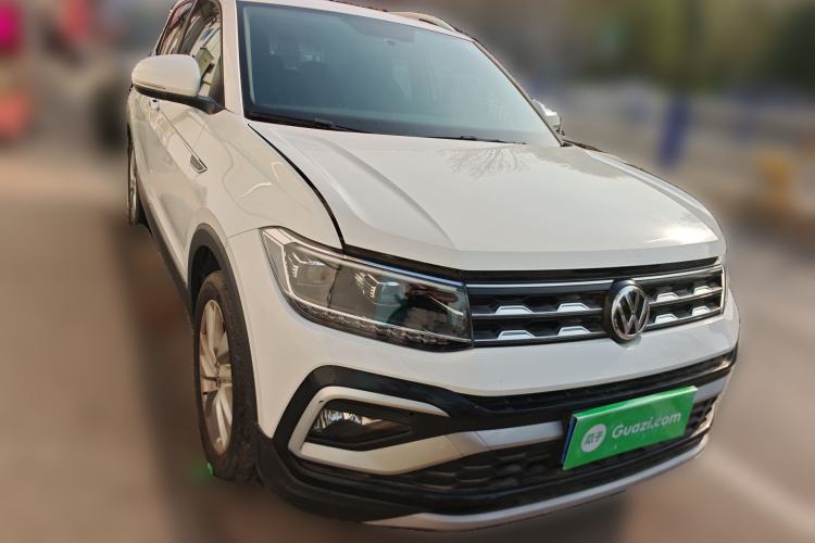 Used Volkswagen T-Cross 2020 1.5L Automatic Comfort Edition Front Right 45 Deg