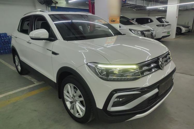 Used Volkswagen T-Cross 2020 280TSI DSG Comfort Edition Front Right 45 Deg