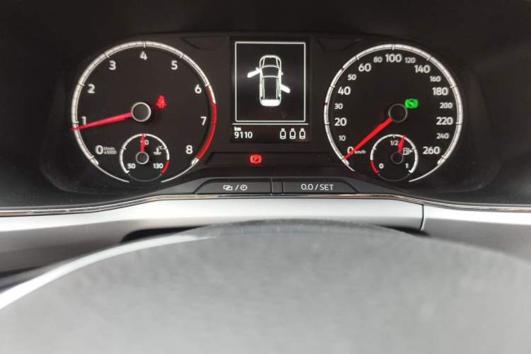 Used Volkswagen T-Cross 2020 1.5L Automatic Comfort Edition Odometer Close Up