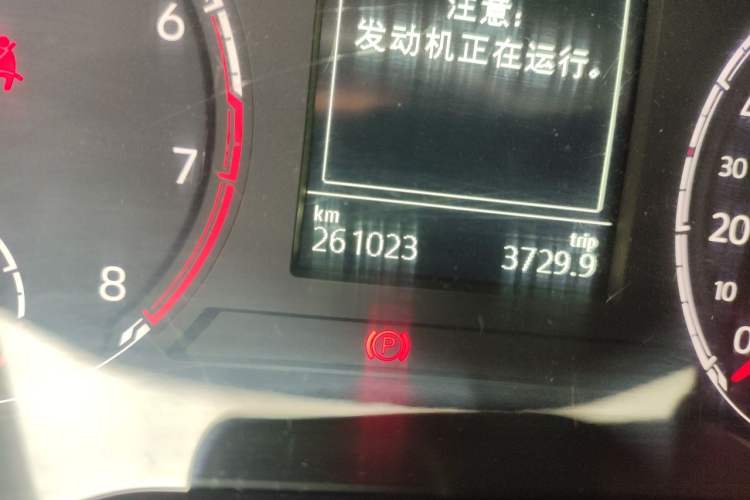 Used Volkswagen T-Cross 2020 280TSI DSG Comfort Edition Odometer Close Up