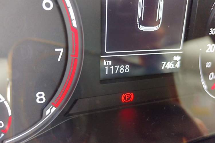 Used Volkswagen T-Cross 2020 1.5L Automatic Fashion Edition Odometer Close Up