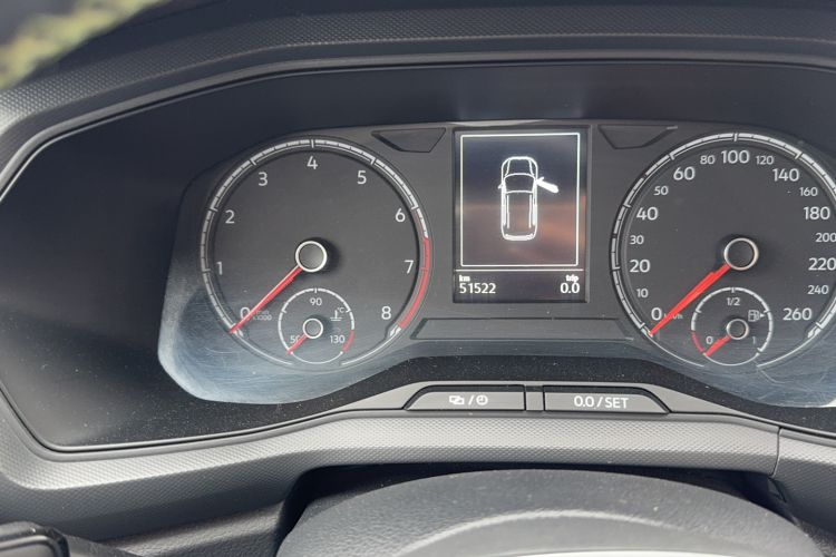 Used Volkswagen T-Cross 2020 1.5L Automatic Fashion Edition Odometer Close Up