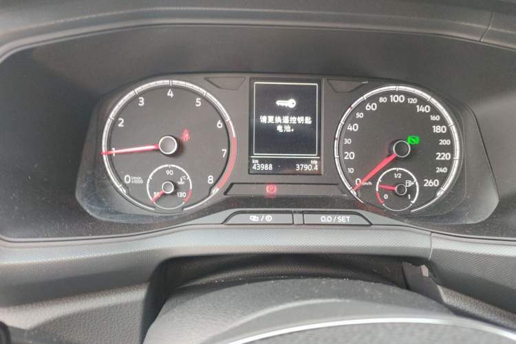 Used Volkswagen T-Cross 2020 1.5L Automatic Fashion Edition Odometer Close Up
