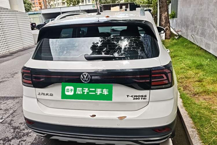 Used Volkswagen T-Cross 2020 280TSI DSG Comfort Edition Rear