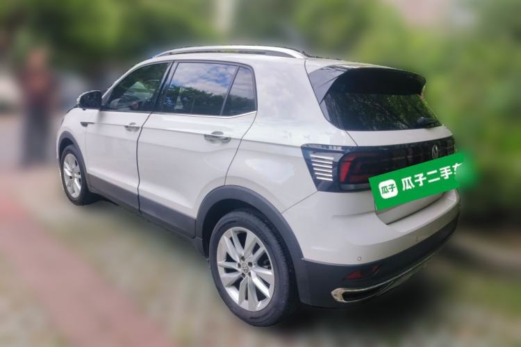 Used Volkswagen T-Cross 2020 1.5L Automatic Comfort Edition Rear Left 45 Deg