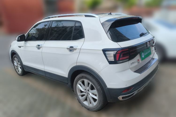 Used Volkswagen T-Cross 2020 1.5L Automatic Comfort Edition Rear Left 45 Deg