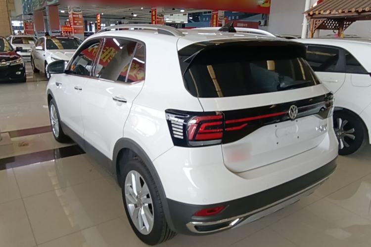 Used Volkswagen T-Cross 2020 280TSI DSG Comfort Edition Rear Left 45 Deg