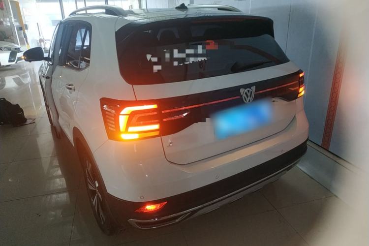 Used Volkswagen T-Cross 2020 280TSI DSG Luxury Edition Rear Left 45 Deg
