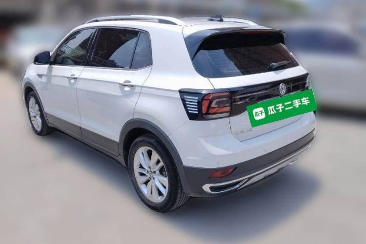 Used Volkswagen T-Cross 2020 1.5L Automatic Comfort Edition Rear Left 45 Deg
