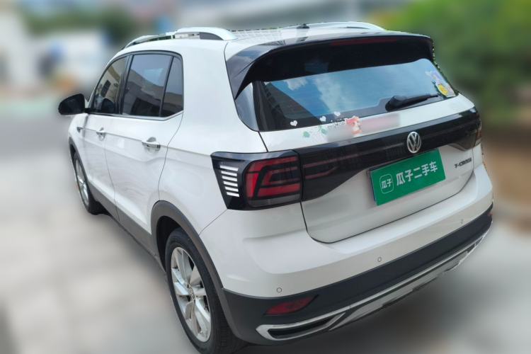 Used Volkswagen T-Cross 2020 1.5L Automatic Comfort Edition Rear Left 45 Deg