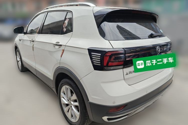 Used Volkswagen T-Cross 2020 1.5L Automatic Comfort Edition Rear Left 45 Deg