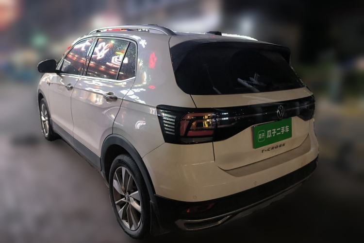 Used Volkswagen T-Cross 2020 1.5L Automatic Comfort Edition Rear Left 45 Deg