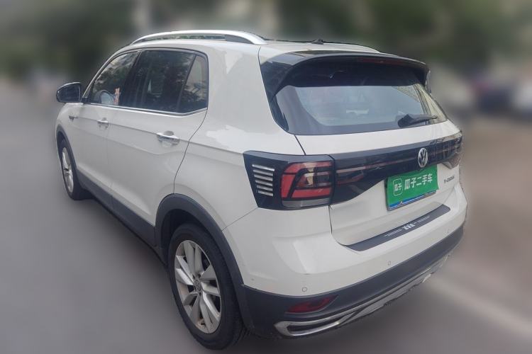 Used Volkswagen T-Cross 2020 1.5L Automatic Comfort Edition Rear Left 45 Deg