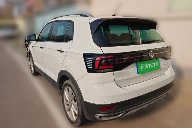 Used Volkswagen T-Cross 2020 1.5L Automatic Comfort Edition Rear Left 45 Deg