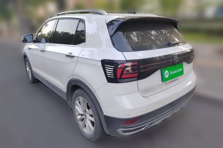 Used Volkswagen T-Cross 2020 1.5L Automatic Comfort Edition Rear Left 45 Deg