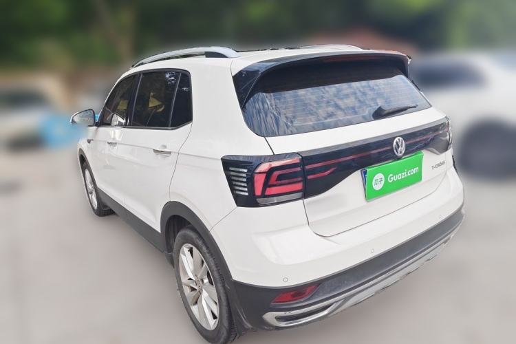 Used Volkswagen T-Cross 2020 1.5L Automatic Comfort Edition Rear Left 45 Deg