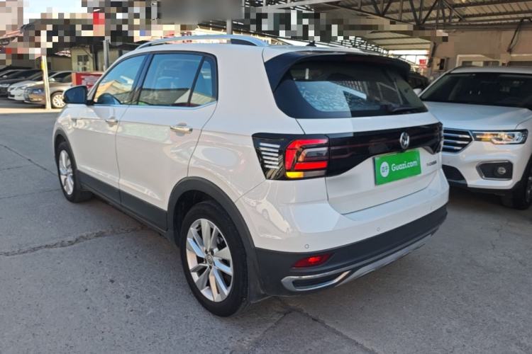 Used Volkswagen T-Cross 2020 1.5L Automatic Comfort Edition Rear Left 45 Deg