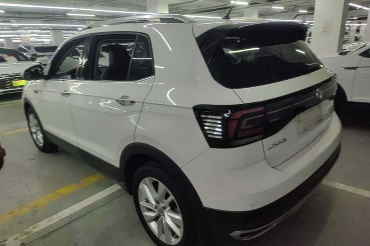 Used Volkswagen T-Cross 2020 280TSI DSG Comfort Edition Rear Left 45 Deg