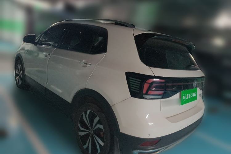 Used Volkswagen T-Cross 2020 280TSI DSG Luxury Edition Rear Left 45 Deg
