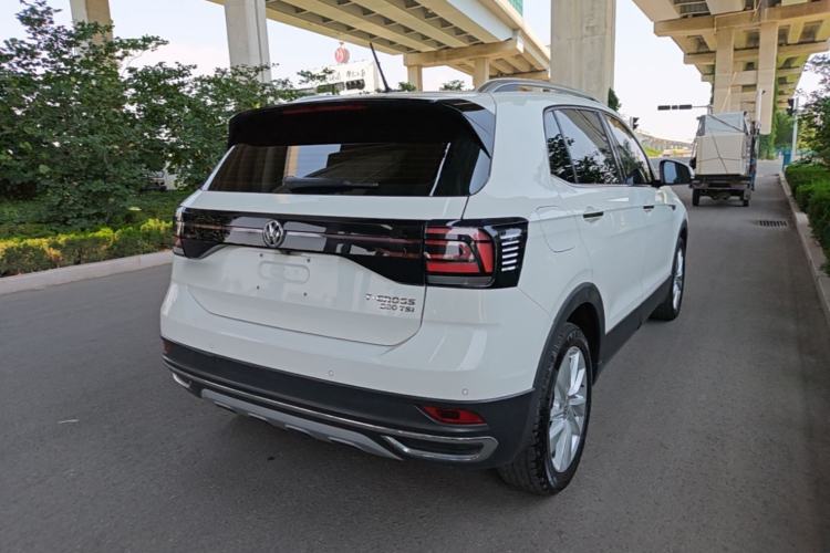 Used Volkswagen T-Cross 2020 280TSI DSG Comfort Edition Rear Right 45 Deg