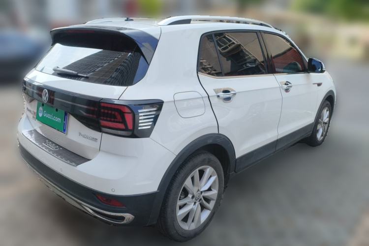 Used Volkswagen T-Cross 2020 1.5L Automatic Comfort Edition Rear Right 45 Deg