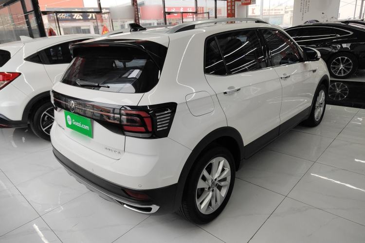 Used Volkswagen T-Cross 2020 280TSI DSG Comfort Edition Rear Right 45 Deg