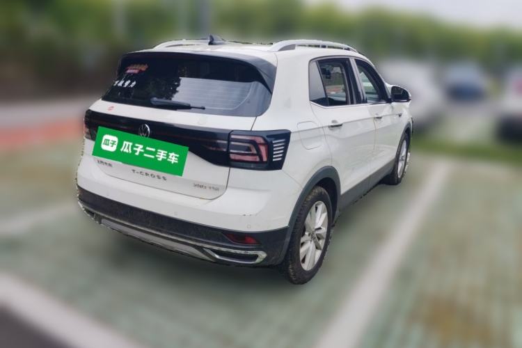 Used Volkswagen T-Cross 2020 280TSI DSG Comfort Edition Rear Right 45 Deg