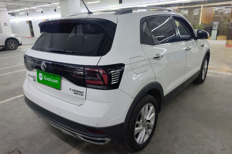 Used Volkswagen T-Cross 2020 280TSI DSG Comfort Edition Rear Right 45 Deg