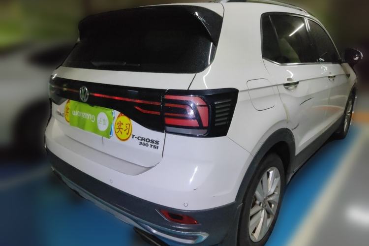 Used Volkswagen T-Cross 2020 280TSI DSG Comfort Edition Rear Right 45 Deg