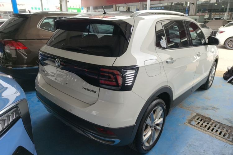 Used Volkswagen T-Cross 2020 1.5L Automatic Comfort Edition Rear Right 45 Deg