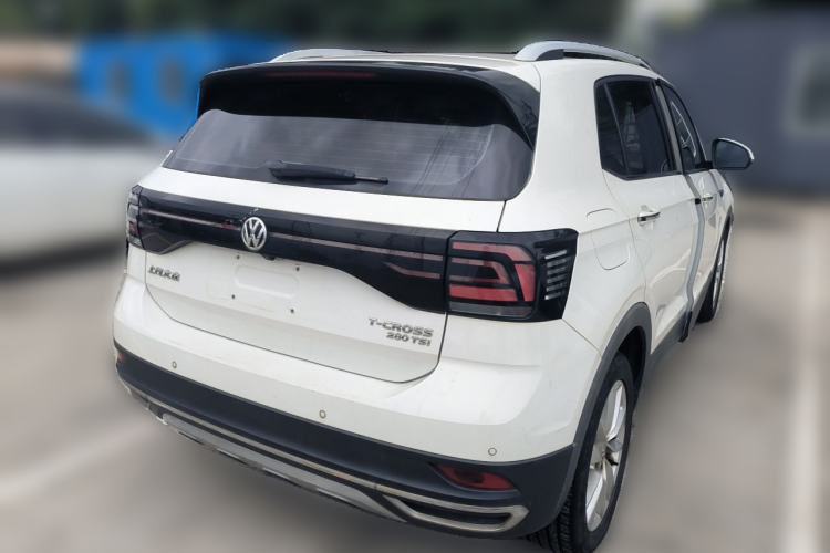 Used Volkswagen T-Cross 2020 280TSI DSG Comfort Edition Rear Right 45 Deg