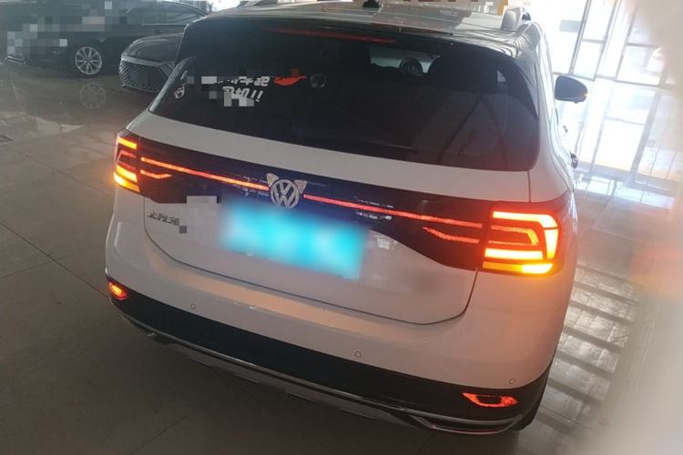 Used Volkswagen T-Cross 2020 280TSI DSG Luxury Edition Rear Right 45 Deg