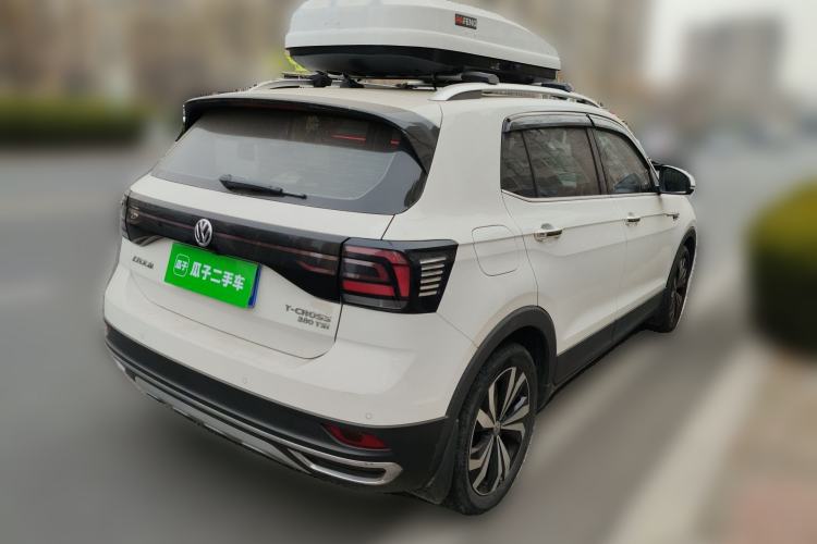 Used Volkswagen T-Cross 2020 280TSI DSG Luxury Edition Rear Right 45 Deg
