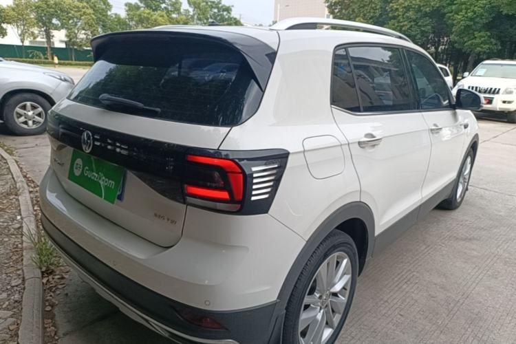 Used Volkswagen T-Cross 2020 280TSI DSG Comfort Edition Rear Right 45 Deg