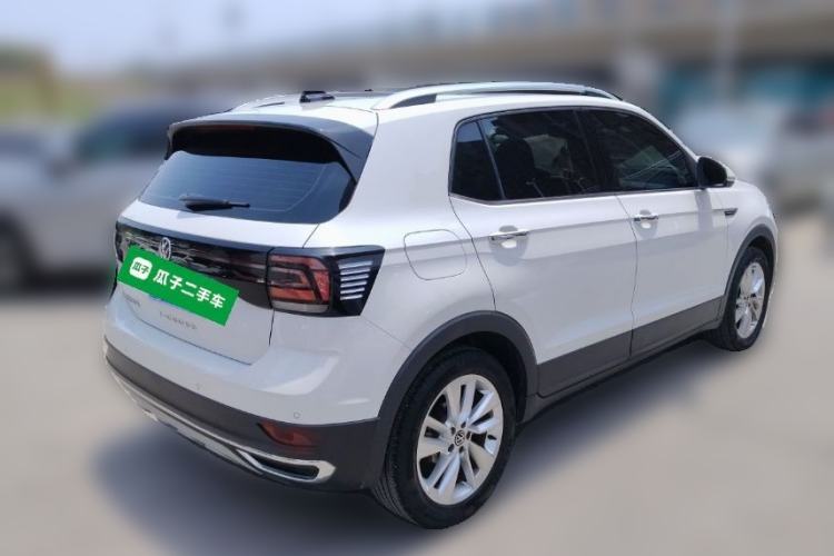 Used Volkswagen T-Cross 2020 1.5L Automatic Comfort Edition Rear Right 45 Deg